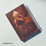 دفتر بی خط با کاغذ کرافت