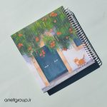 دفتر نقاشی با جلد فانتزی